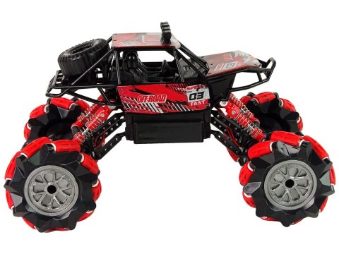 LEAN Toys Auto Zdalnie Sterowane 1:14 Czerwone Duże LEAN Toys Auto Zdalnie Sterowane 1:14 Czerwone Duże