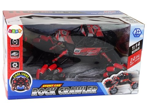 LEAN Toys Auto Zdalnie Sterowane 1:14 Czerwone Duże LEAN Toys Auto Zdalnie Sterowane 1:14 Czerwone Duże