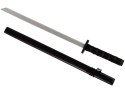 LEAN Toys Drewniany Miecz Czarny Rekwizyt Dla Rycerza 73 cm