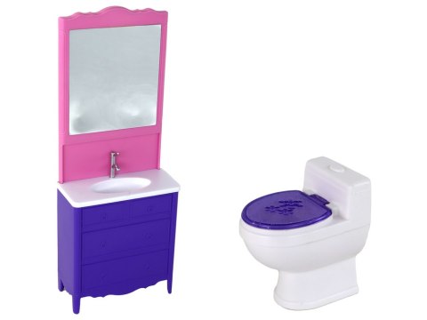 LEAN Toys Lalka Dla Dzieci w Szlafroku Łazienka Akcesoria LEAN Toys Lalka Dla Dzieci w Szlafroku Łazienka Akcesoria