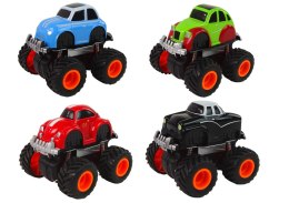 LEAN Toys Metalowe Autko Duże Koła Różne Wzory HXHG08