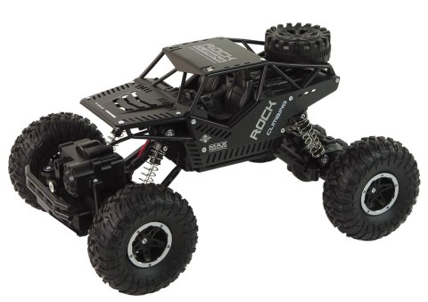 LEAN Toys Pojazd RC Rover 1:16 Auto Czarne Zdalnie Sterowane Na Pilot LEAN Toys Pojazd RC Rover 1:16 Auto Czarne Zdalnie Sterowane Na Pilot