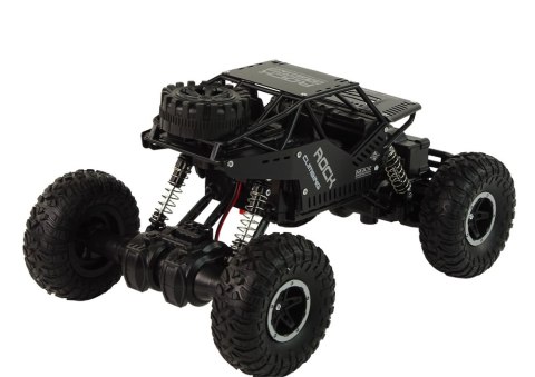 LEAN Toys Pojazd RC Rover 1:16 Auto Czarne Zdalnie Sterowane Na Pilot LEAN Toys Pojazd RC Rover 1:16 Auto Czarne Zdalnie Sterowane Na Pilot