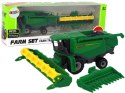 LEAN Toys Pojazd Rolniczy Kombajn Aluminiowy Zielony