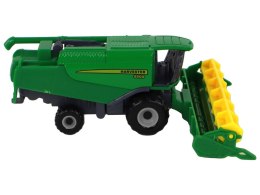 LEAN Toys Pojazd Rolniczy Kombajn Aluminiowy Zielony