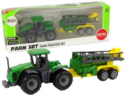 LEAN Toys Pojazd Rolniczy Traktor Z Opryskiwaczem Zielony