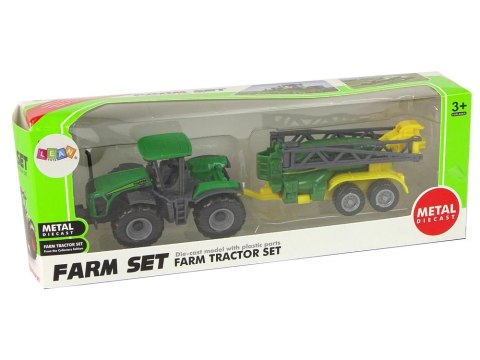 LEAN Toys Pojazd Rolniczy Traktor Z Opryskiwaczem Zielony LEAN Toys Pojazd Rolniczy Traktor Z Opryskiwaczem Zielony
