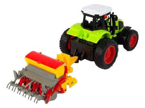 LEAN Toys Pojazd Rolniczy Traktor Z Prasą R/C 1:16 Zielony LEAN Toys Pojazd Rolniczy Traktor Z Prasą R/C 1:16 Zielony