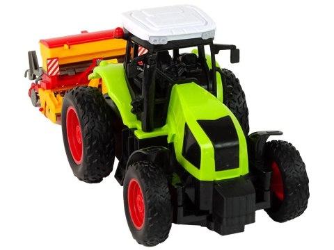 LEAN Toys Pojazd Rolniczy Traktor Z Prasą R/C 1:16 Zielony LEAN Toys Pojazd Rolniczy Traktor Z Prasą R/C 1:16 Zielony