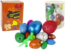 LEAN Toys Rosnące Jajo Dinozaura 12szt. Różne Rozmiary