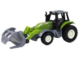 LEAN Toys Traktor Koparka Zielony Krokodylek Pojazd Rolniczy