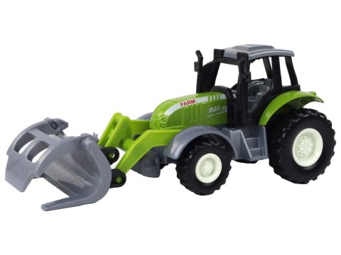LEAN Toys Traktor Koparka Zielony Krokodylek Pojazd Rolniczy LEAN Toys Traktor Koparka Zielony Krokodylek Pojazd Rolniczy