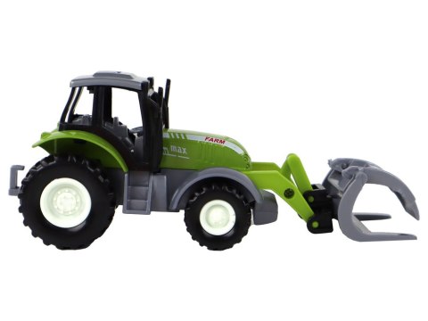 LEAN Toys Traktor Koparka Zielony Krokodylek Pojazd Rolniczy LEAN Toys Traktor Koparka Zielony Krokodylek Pojazd Rolniczy