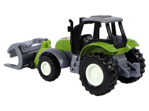 LEAN Toys Traktor Koparka Zielony Krokodylek Pojazd Rolniczy LEAN Toys Traktor Koparka Zielony Krokodylek Pojazd Rolniczy