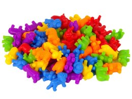 LEAN Toys Zabawka Edukacyjna Zwierzęta Karty Zadań Liczenie Sorter 60 Elementów