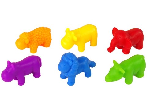 LEAN Toys Zabawka Edukacyjna Zwierzęta Karty Zadań Liczenie Sorter 60 Elementów LEAN Toys Zabawka Edukacyjna Zwierzęta Karty Zadań Liczenie Sorter 60 Elementów