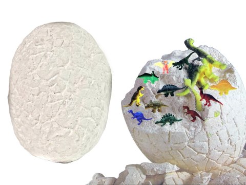LEAN Toys Zestaw Archeologiczny Wykopaliska Ogromne Jajo 12 Figurek Dinozaur LEAN Toys Zestaw Archeologiczny Wykopaliska Ogromne Jajo 12 Figurek Dinozaur