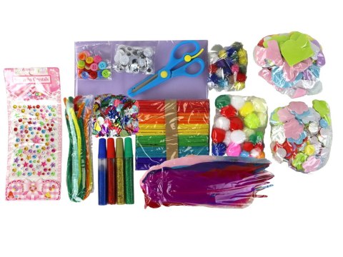 LEAN Toys Zestaw Artystyczny Kreatywny Plastyczny W Słoiku DIY LEAN Toys Zestaw Artystyczny Kreatywny Plastyczny W Słoiku DIY