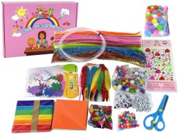 LEAN Toys Zestaw DIY Kreatywny Artystyczny 1200 Elementów Mały Artysta