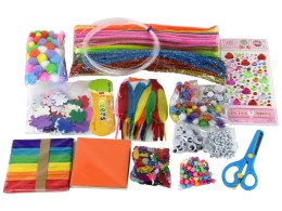 LEAN Toys Zestaw DIY Kreatywny Artystyczny 1200 Elementów Mały Artysta