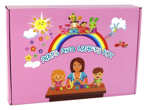 LEAN Toys Zestaw DIY Kreatywny Artystyczny 1200 Elementów Mały Artysta LEAN Toys Zestaw DIY Kreatywny Artystyczny 1200 Elementów Mały Artysta