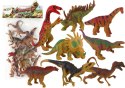 LEAN Toys Zestaw Figurek Dinozaury Park Zwierzęta 8 Szt.