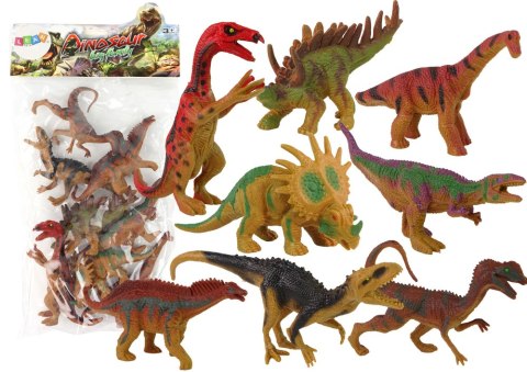 LEAN Toys Zestaw Figurek Dinozaury Park Zwierzęta 8 Szt. LEAN Toys Zestaw Figurek Dinozaury Park Zwierzęta 8 Szt.