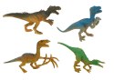LEAN Toys Zestaw Figurek Dinozaury Park Zwierzęta 8 Szt.
