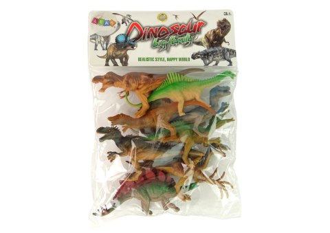 LEAN Toys Zestaw Figurek Dinozaury Park Zwierzęta 8 Szt. LEAN Toys Zestaw Figurek Dinozaury Park Zwierzęta 8 Szt.