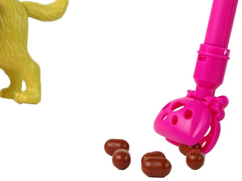 LEAN Toys Zestaw Lalki z Pieskiem i Karmą LEAN Toys Zestaw Lalki z Pieskiem i Karmą