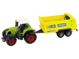 LEAN Toys Zestaw Maszyn Rolniczych Traktory z Przyczepami i Kombajn
