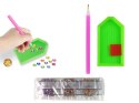 LEAN Toys Zestaw Naklejek Haft Diamentowy Kosmos Astronauta Mozaika
