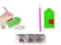 LEAN Toys Zestaw Naklejek Haft Diamentowy Zwierzęta Ogród Tęcza Mozaika
