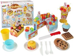 LEAN Toys Zestaw Słodkości Tort Ciastka Na Rzepy Dekoracje DIY