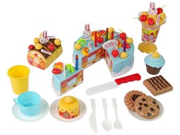 LEAN Toys Zestaw Słodkości Tort Ciastka Na Rzepy Dekoracje DIY