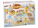 LEAN Toys Zestaw Słodkości Tort Ciastka Na Rzepy Dekoracje DIY