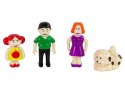 LEAN Toys Zestaw Willa Domek z Oświetleniem Plastikowa Różowa