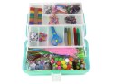 LEAN Toys Zielona Rozkładana Walizka Zestaw Artystyczny Kreatywny Plastyczny DIY