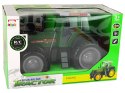 LEAN Toys Zielono-Czarny Traktor R/C Zdalnie Sterowany 38 cm