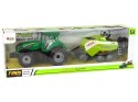 LEAN Toys Zielony Ciągnik Rolniczy Siewnik Napęd Frykcyjny