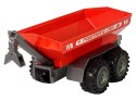 LEAN Toys Zielony Traktor z Czerwoną Przyczepką Napęd Frykcyjny