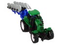 LEAN Toys Zielony Traktor z Pługiem Farma