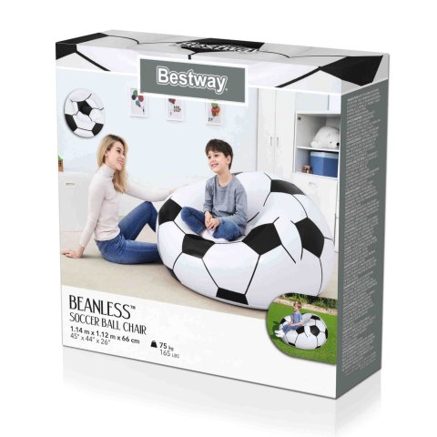 Bestway Dmuchany Fotel Piłka 114 x 112 x 66 cm Bestway 75010 Bestway Dmuchany Fotel Piłka 114 x 112 x 66 cm Bestway 75010