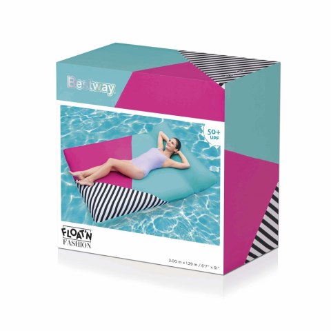 Bestway Dmuchany Materac Z Pokrowcem 200 x 129 cm Bestway 43305 Bestway Dmuchany Materac Z Pokrowcem 200 x 129 cm Bestway 43305