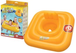 Bestway Siedzisko Kółko Do Pływania Dla Najmłodszych Kwadrat Swim Safe Step A 76cm Bestway 32050