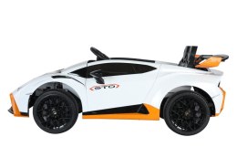 LEAN CARS Auto Na Akumulator Lamborghini STO DRIFT Białe
