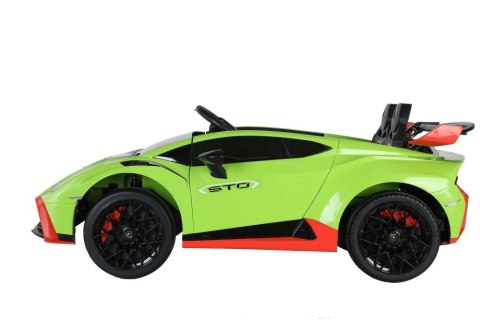 LEAN CARS Auto Na Akumulator Lamborghini STO DRIFT Zielone LEAN CARS Auto Na Akumulator Lamborghini STO DRIFT Zielone