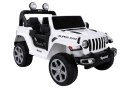 LEAN CARS Pojazd Na Akumulator FT-938 Biały 4x4