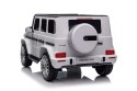 LEAN CARS Pojazd Na Akumulator Mercedes G500 Biały 4x4