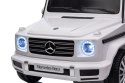 LEAN CARS Pojazd Na Akumulator Mercedes G500 Biały 4x4